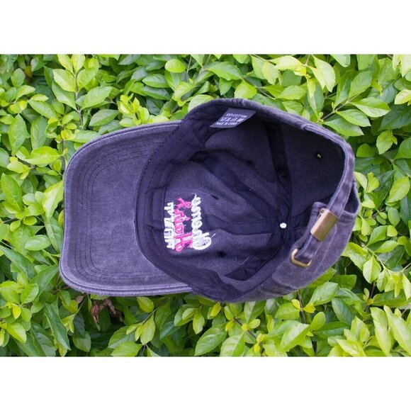 Cotton Chemo Hair Don\'t Care Baseball Cap Pink Ribbon Support Women Men main image 5
